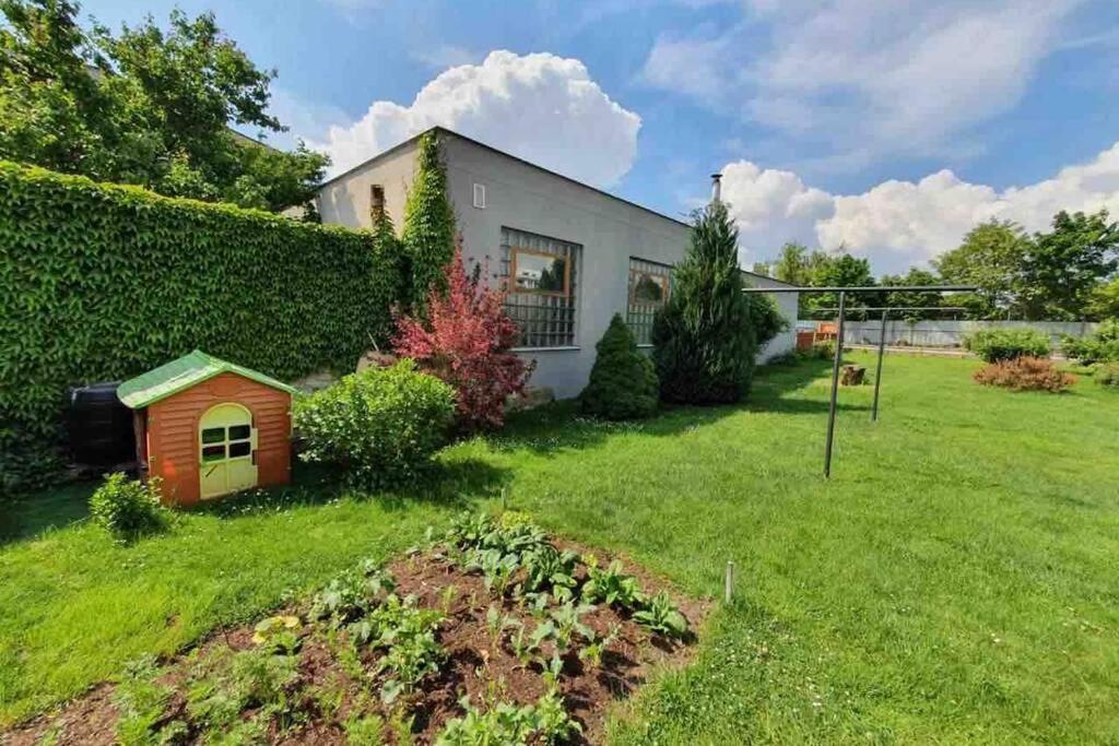 Family Apartment With Garden And Parking Spot Ceske Budejovice Bagian luar foto